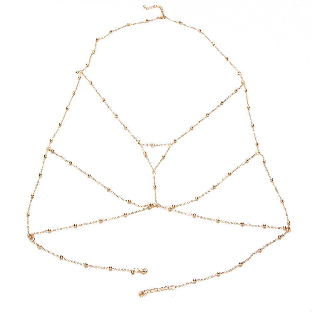 Creative body chain necklace
