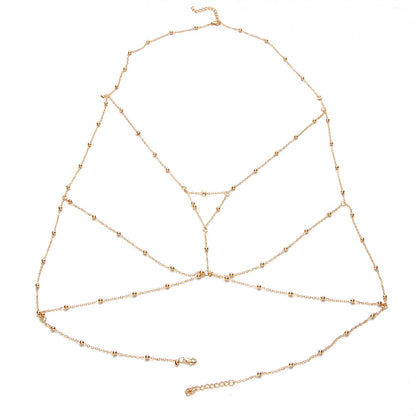 Creative body chain necklace