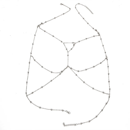 Creative body chain necklace