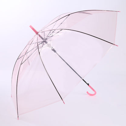 Clear Straight Umbrella