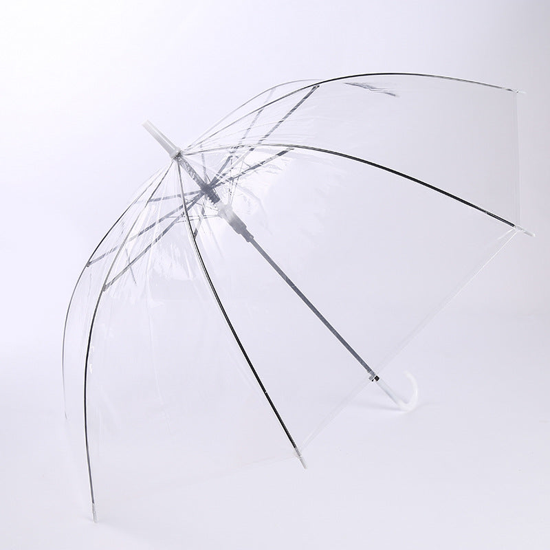 Clear Straight Umbrella