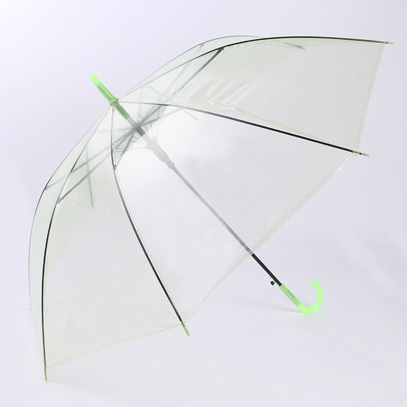 Clear Straight Umbrella