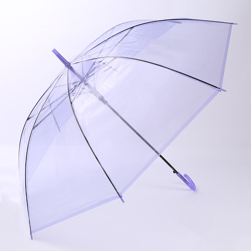 Clear Straight Umbrella
