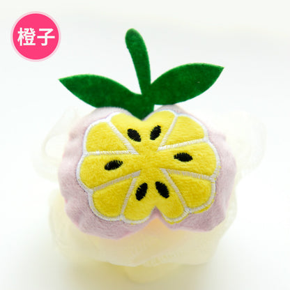 Fruit-Shaped Bath Sponge, Large Soft Exfoliating Bath Ball