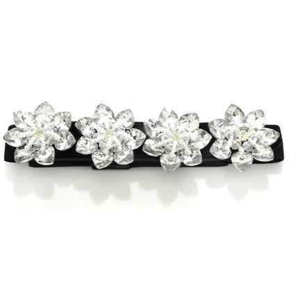 Pearl belt diamond rhinestone elastic belt