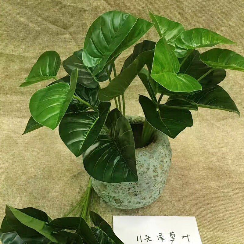 Hoja de tortuga de 11 cabezas altamente simulada. 