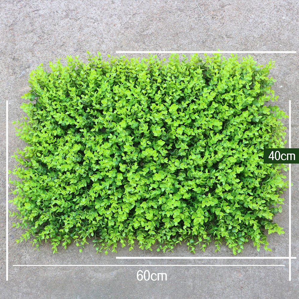 308 heads of eucalyptus plastic lawn