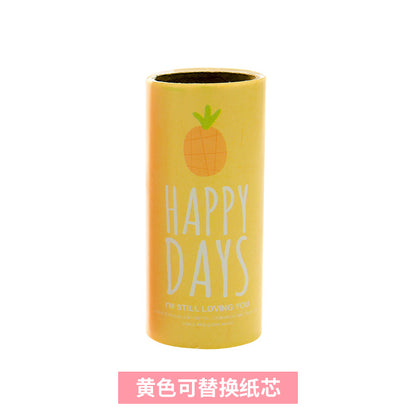 Tearable Lint Roller, Diagonal Tear Cartoon Dust Removal Lint Brush