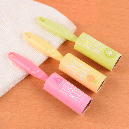 Tearable Lint Roller, Diagonal Tear Cartoon Dust Removal Lint Brush