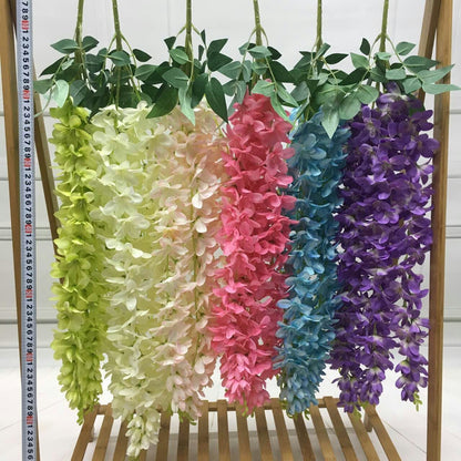 Artificial orchid wisteria flower