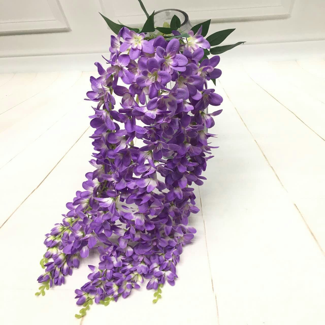 Artificial orchid wisteria flower