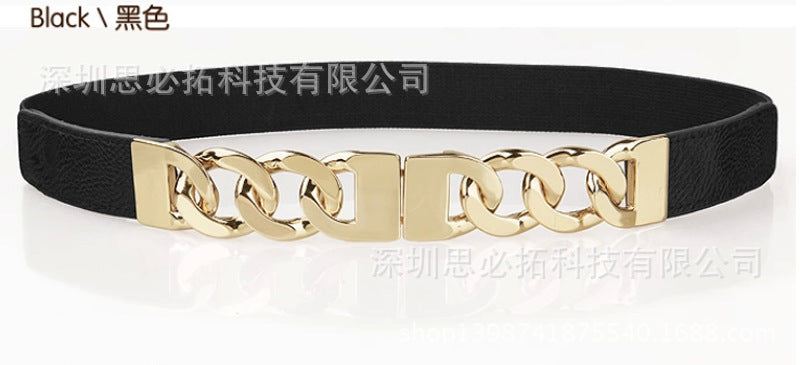 fashion Metal chain belt