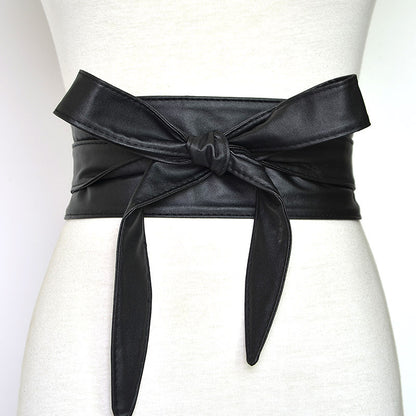 Bow strap waist seal