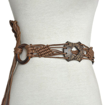 Ethnic style decorative belt