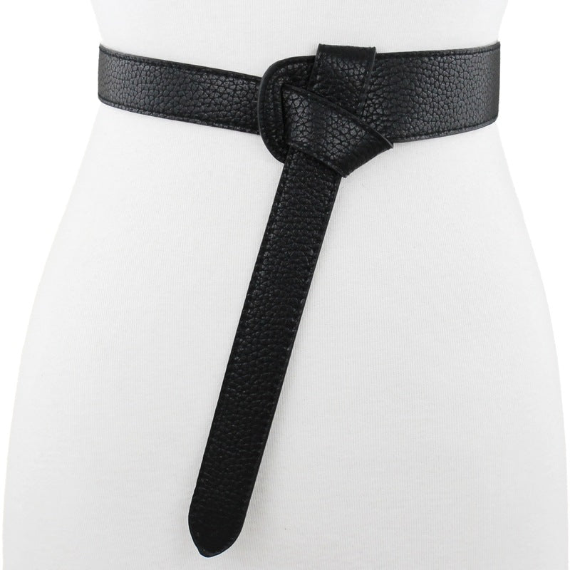 Fashion knotted belt