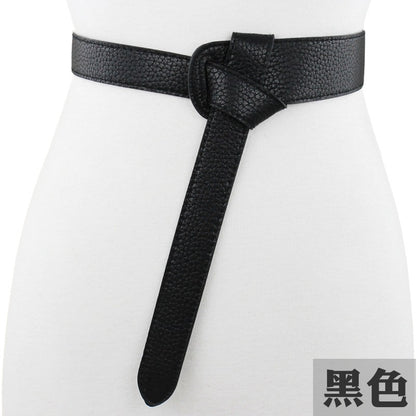 Fashion knotted belt