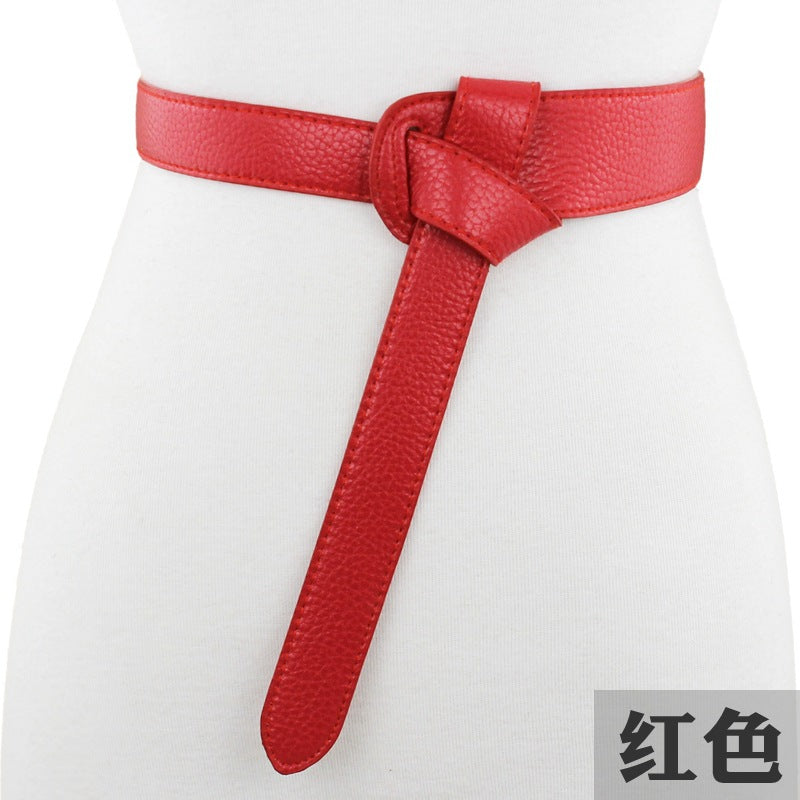 Fashion knotted belt