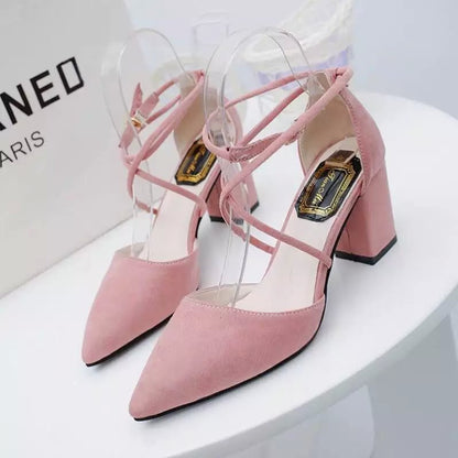 The new Korean version of pointed-toe women's shoes for spring and summer