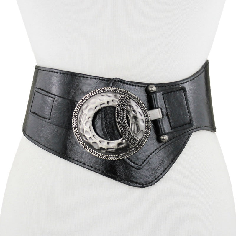 Elastic wide belt