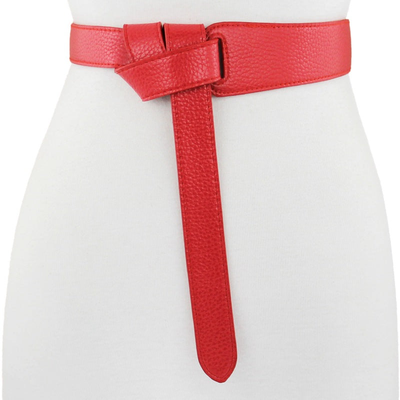 Fashion knotted belt