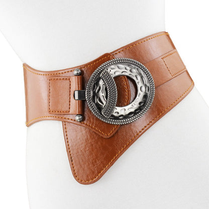 Elastic wide belt
