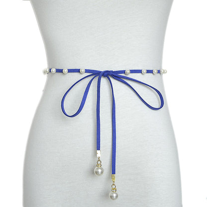 Pearl thin belt