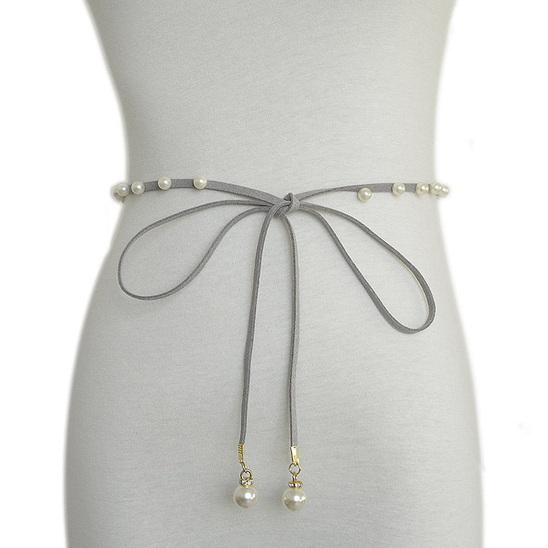 Pearl thin belt