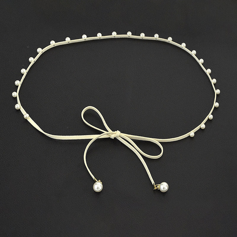 Pearl thin belt