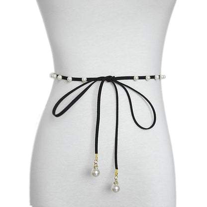 Pearl thin belt