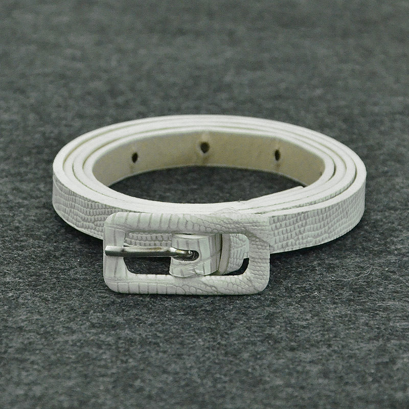 Patterned belt pu imitation leather