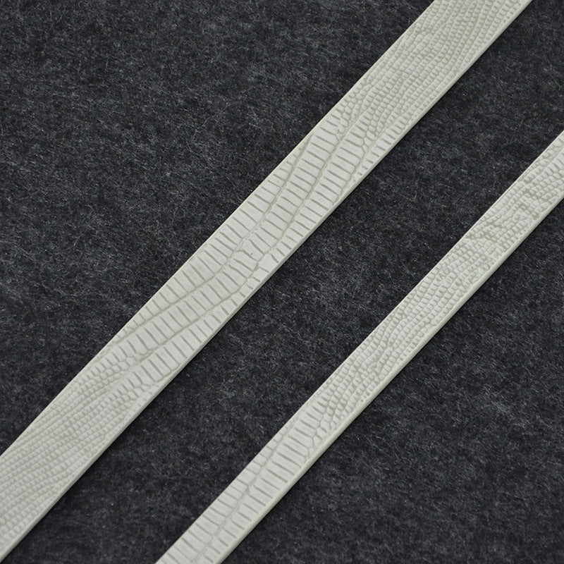 Patterned belt pu imitation leather