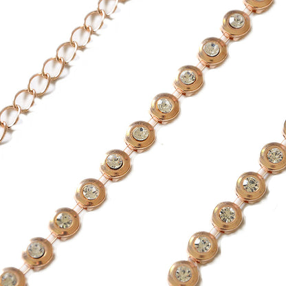 Double Silver Belly Dance Waist Chain