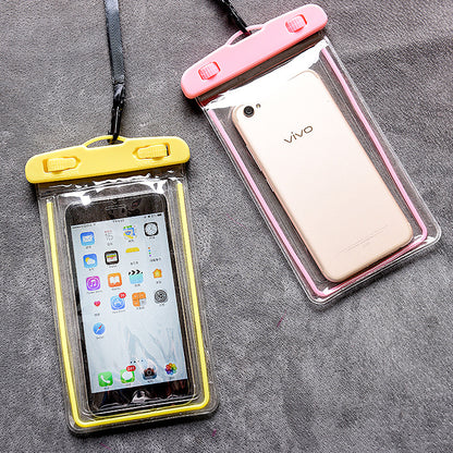Waterproof bag for touch screen mobile phones