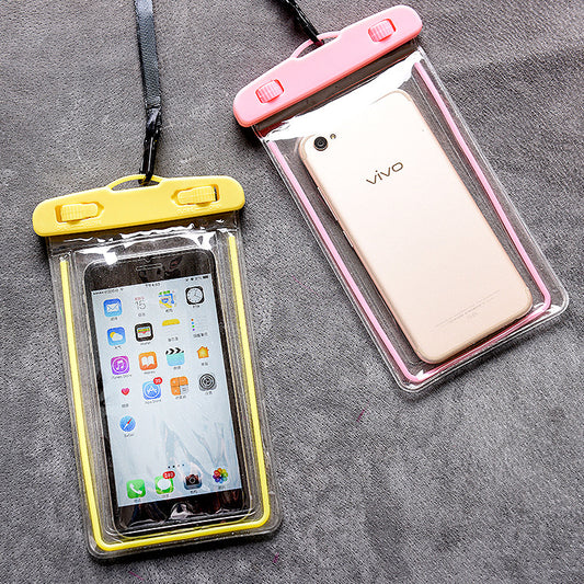 Waterproof bag for touch screen mobile phones