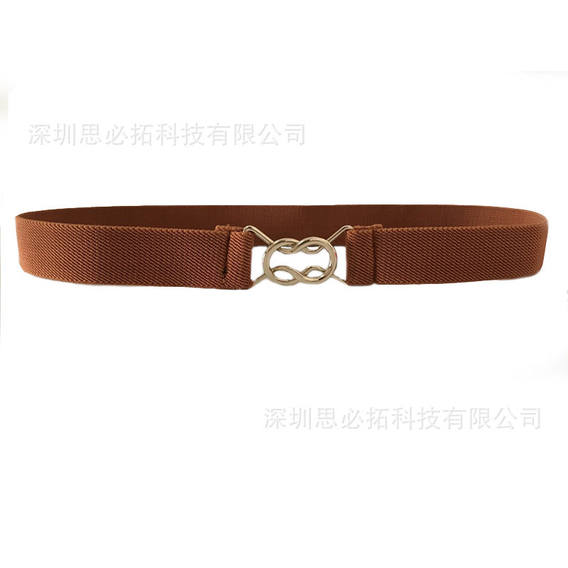 Elastic belt women's fine elasticity
