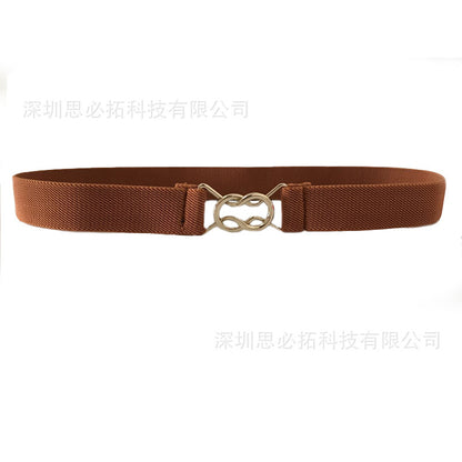 Elastic belt women's fine elasticity