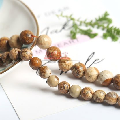 Picture stone loose beads DIY jewelry accessories beads