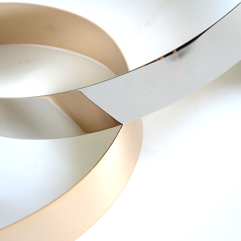 Full metal slim belt gold