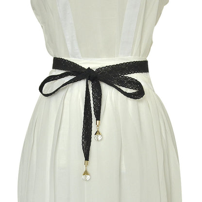 fashion Crystal decorative waist chain