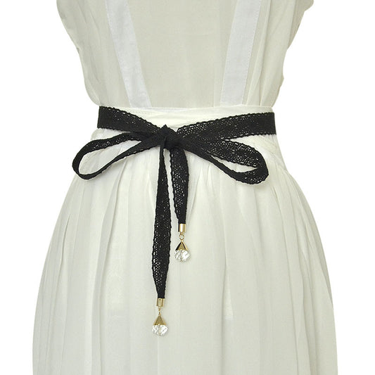 fashion Crystal decorative waist chain