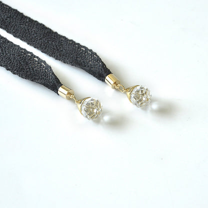 fashion Crystal decorative waist chain