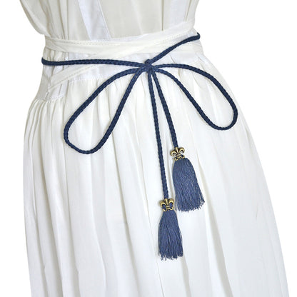 Handwoven thin belt, stylish