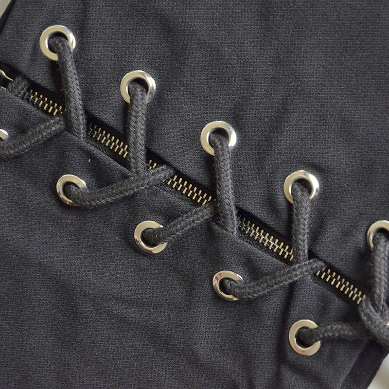 Bow Strap Wide Cotton Belt