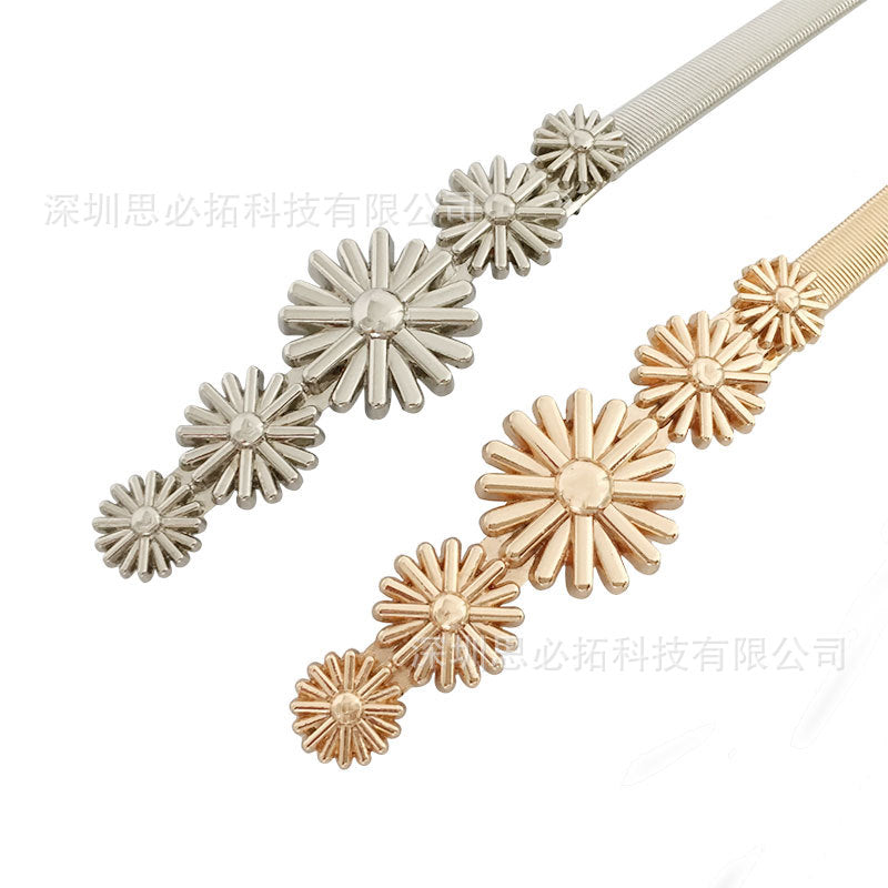 Flower women's belt wholesale