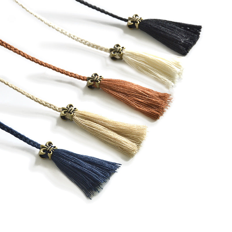 Handwoven thin belt, stylish