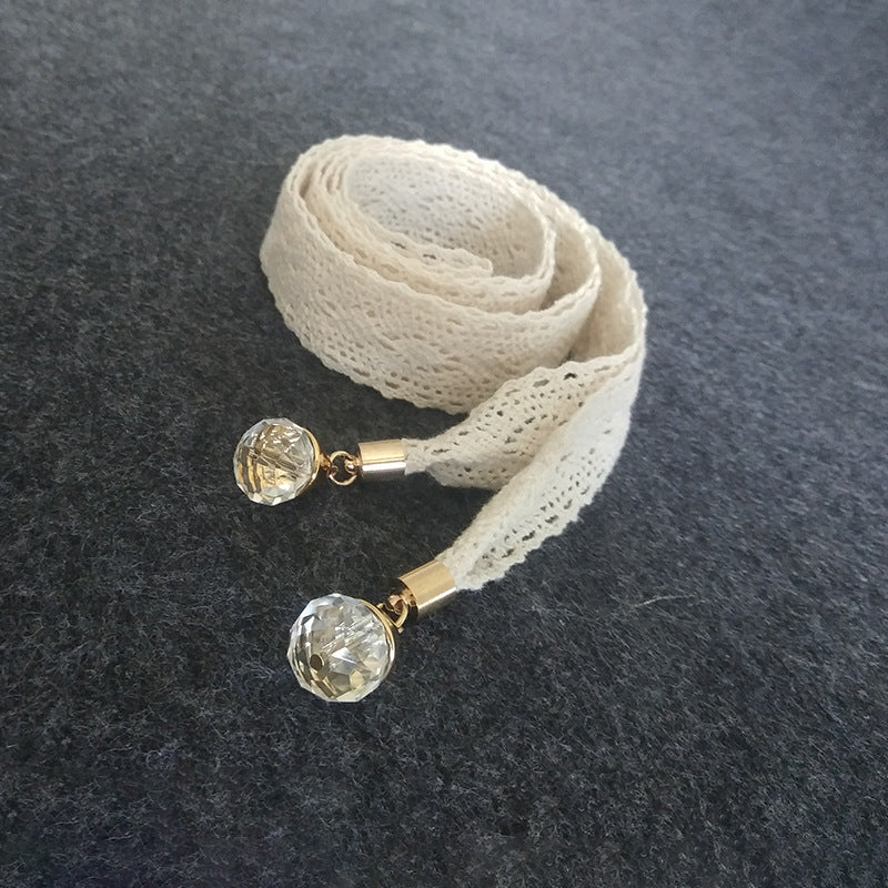 fashion Crystal decorative waist chain