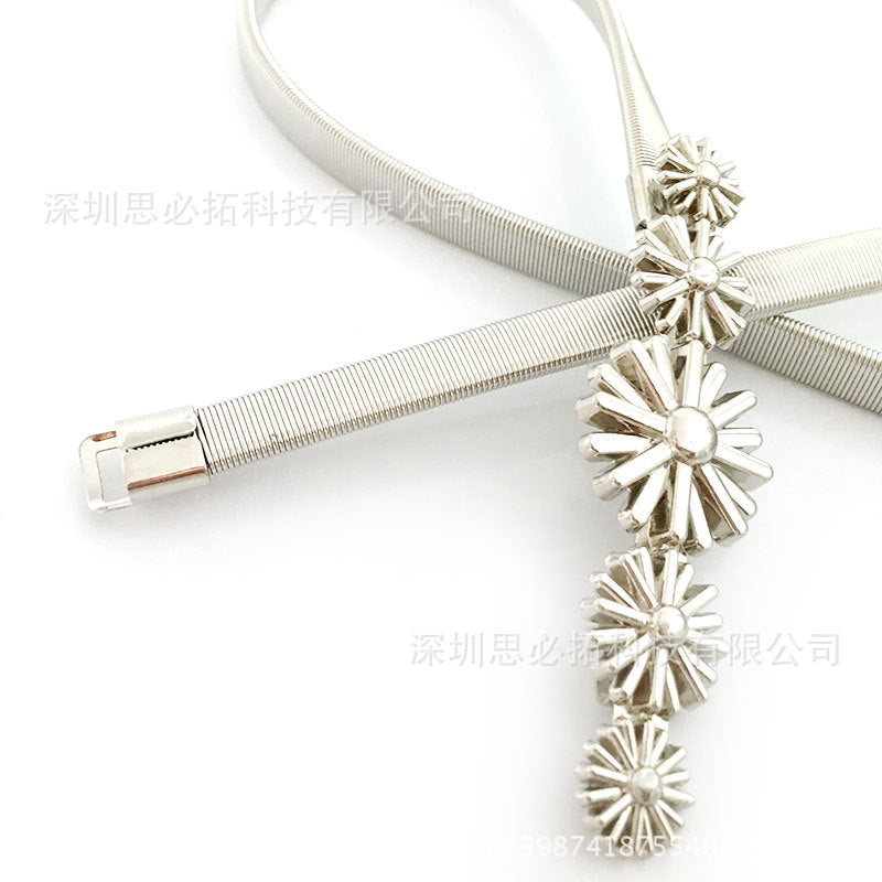 Flower women's belt wholesale