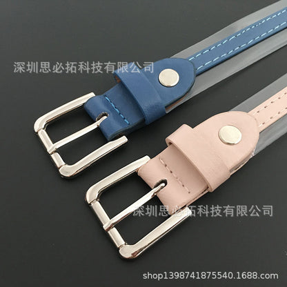 fashion Plastic transparent belt