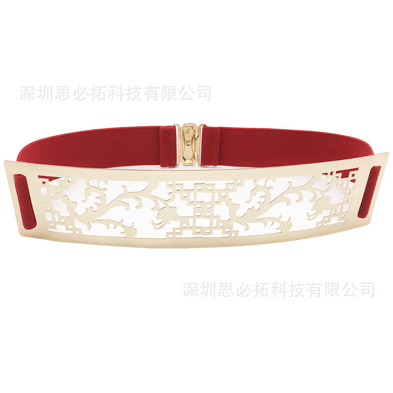 Electroplated metal hollow belt