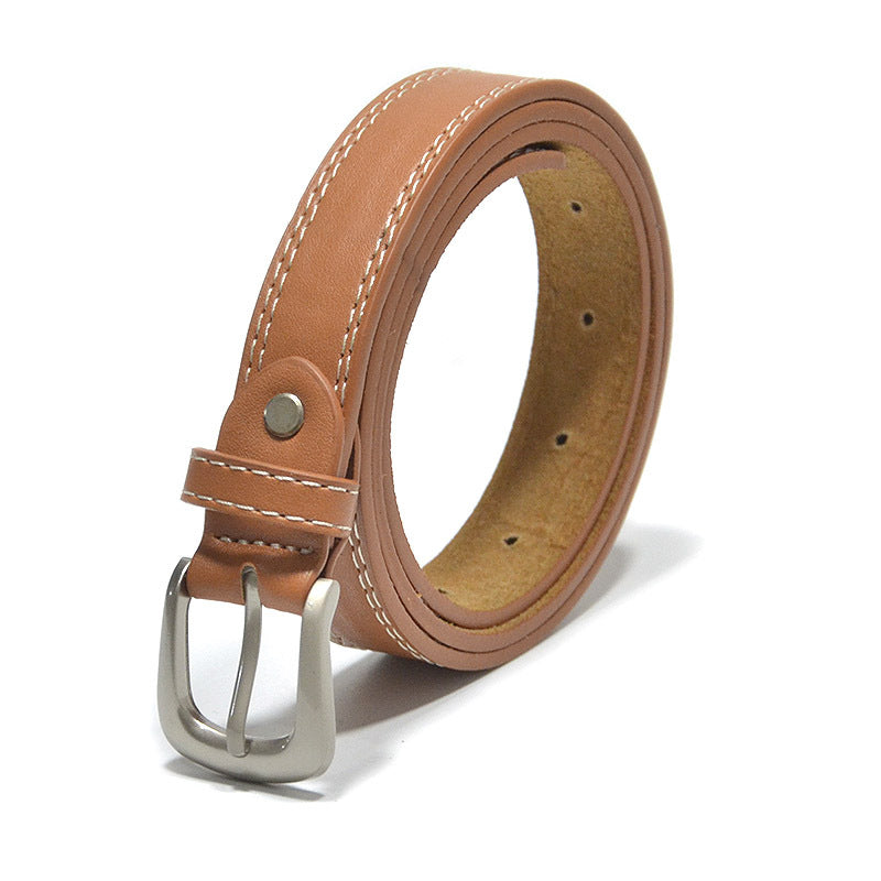 Sewing imitation leather wide belt wholesale